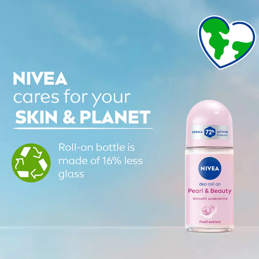 Nivea Roll On Pearl & Beauty With Avocado Oil - 50ml - Image 7