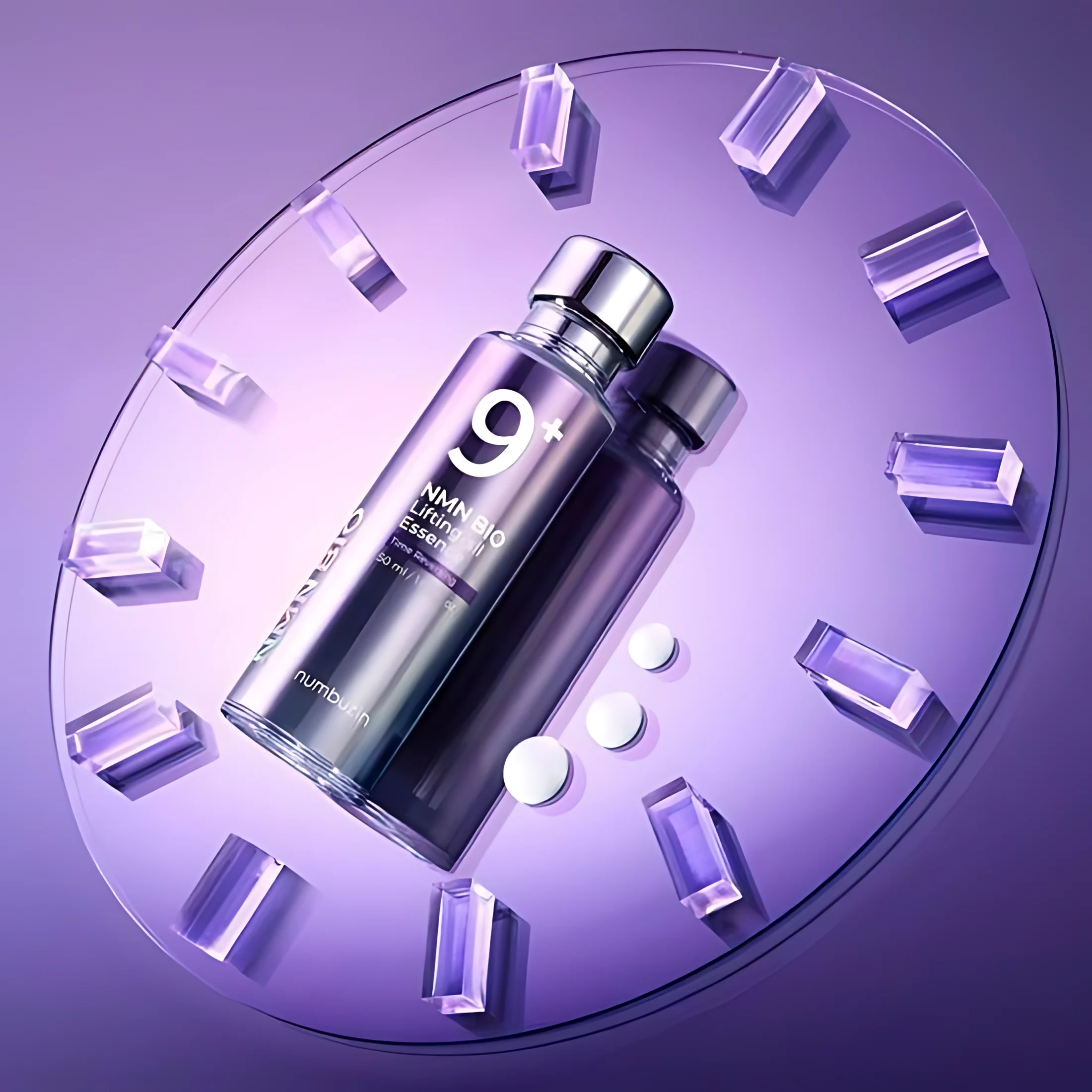 Numbuzin No. 9+ NMN Bio Lifting-Sil Essence Time Reversing - 50ml - Image 9
