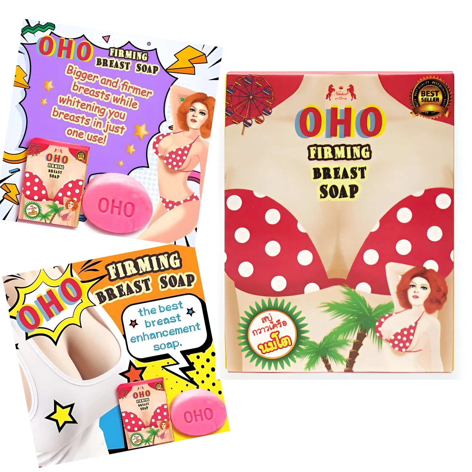 OHO Firming Breast Soap - 159g - Image 5