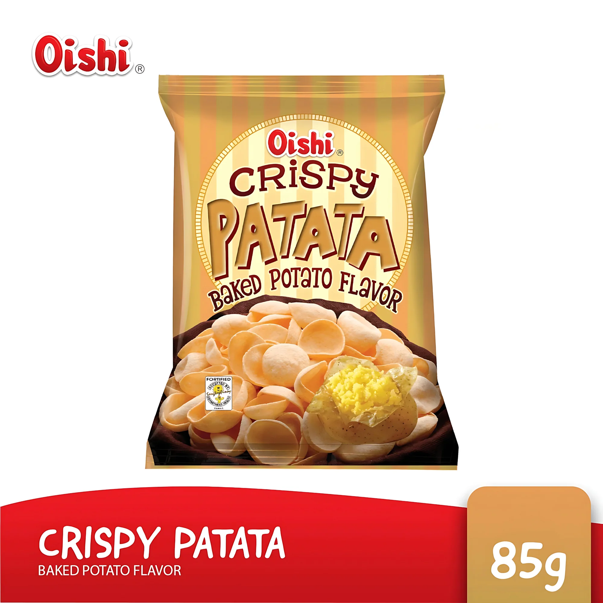 Oishi Crispy Patata – Baked Potato Flavour (85g) - Image 3