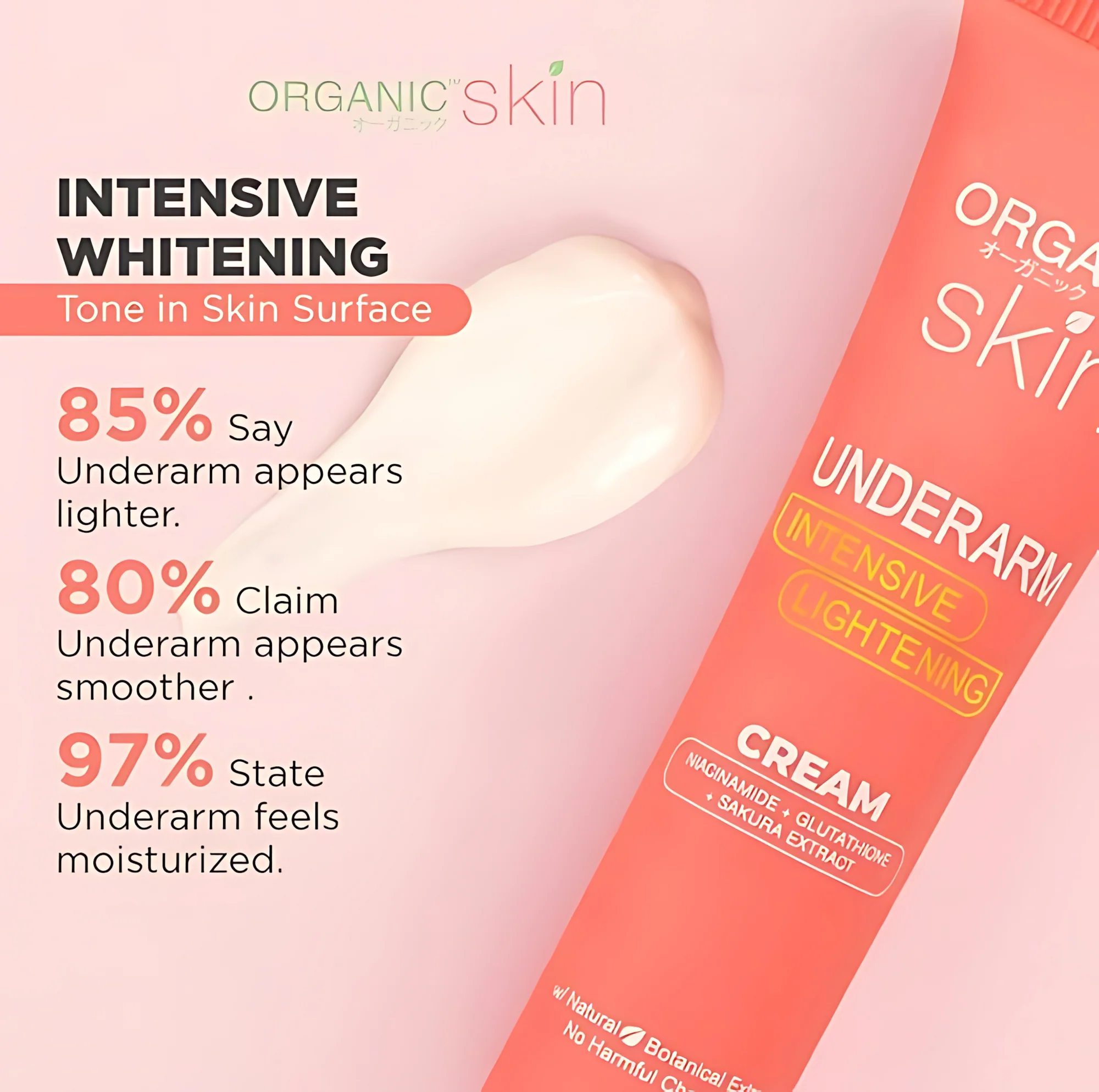 Organic Skin Underarm Intensive Lightening Cream – 20ml - Image 8