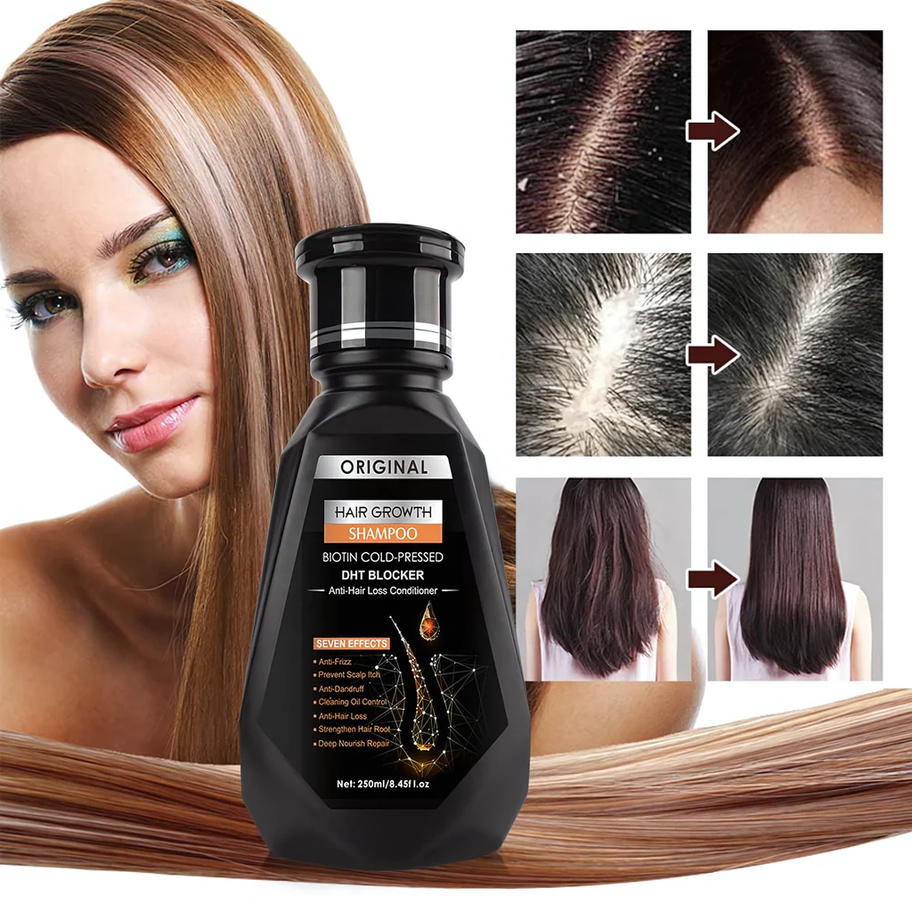 Original Biotin Cold-Pressed DHT BLOCKER Hair Growth Shampoo  Formbo- 250ML