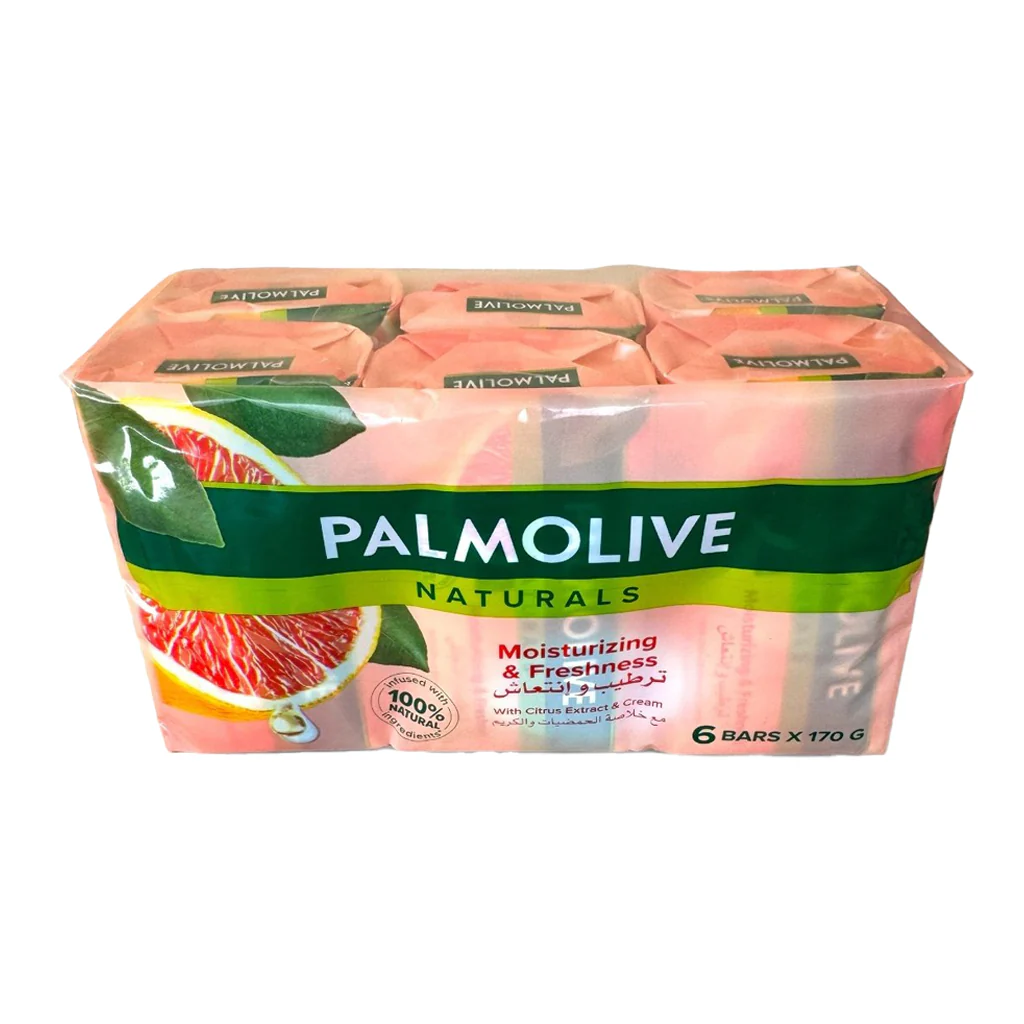 Palmolive Naturals Moisturizing & Freshness Soap – 170g (Pack of 6) - Image 2