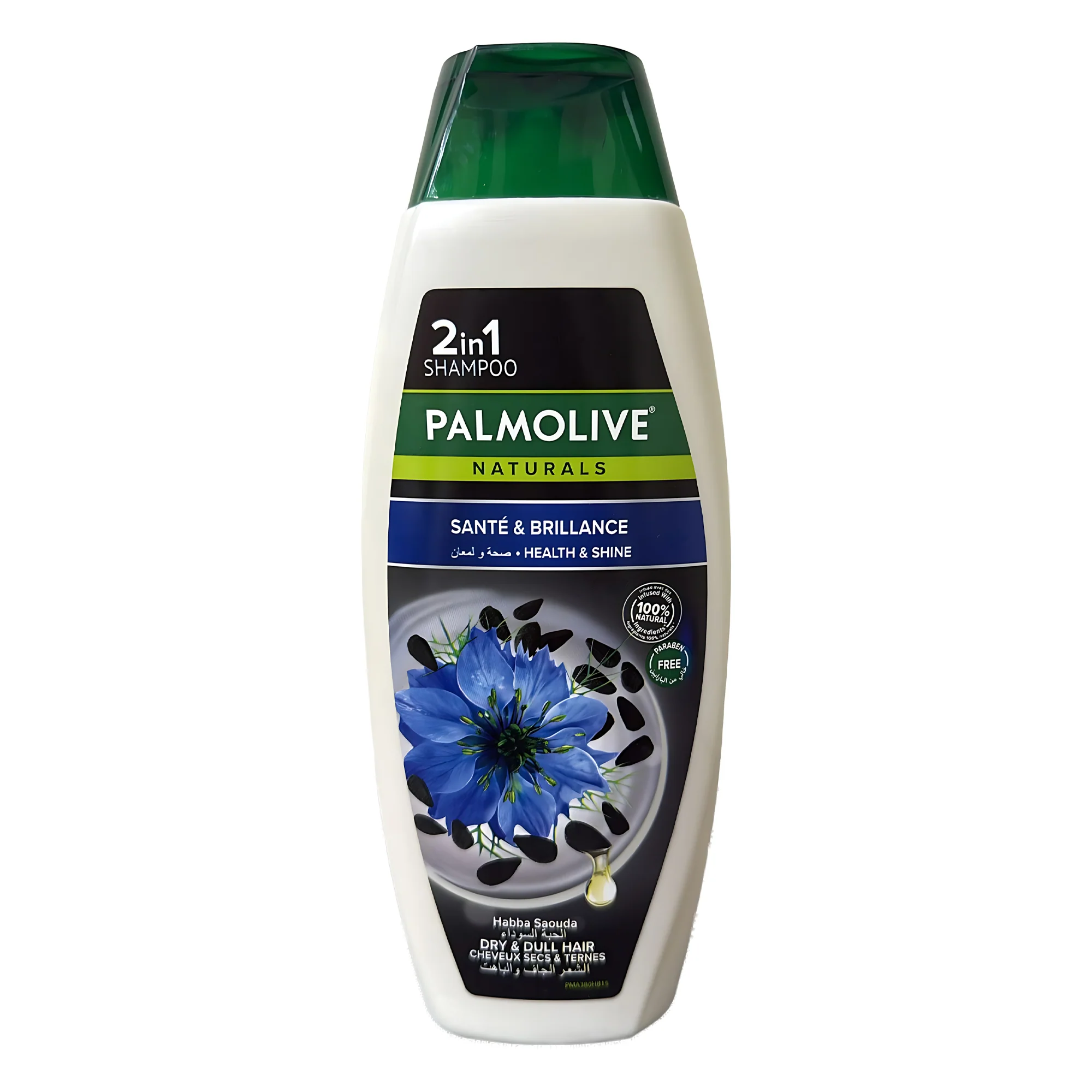 Palmolive Naturals Santé & Brilliance 2-in-1 Shampoo – Black Seed Extract (380ml) - Image 3