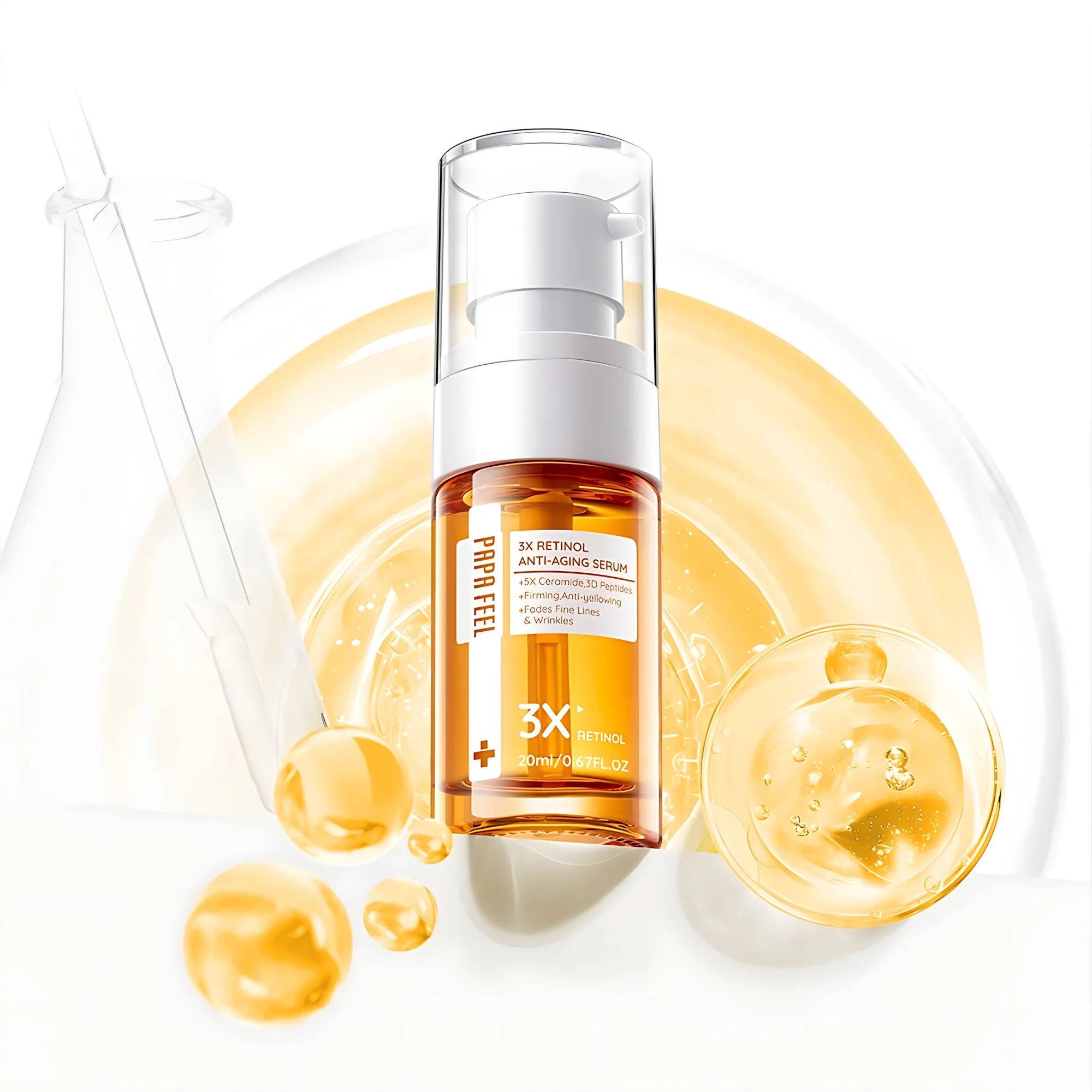 Papa Feel 3X Retinol Anti-Aging Serum – 20ml - Image 6