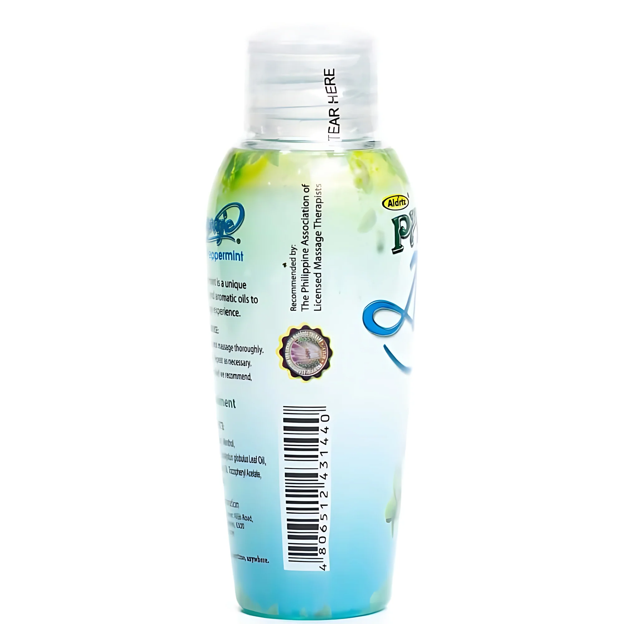Aldritz Pau Masaje Aromatic Oil and Moisturizer – Peppermint 60mL - Image 3