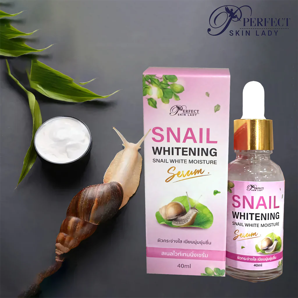 Perfect Skin Lady Snail Whitening Snail White Moisture Serum – 40ml - Image 7