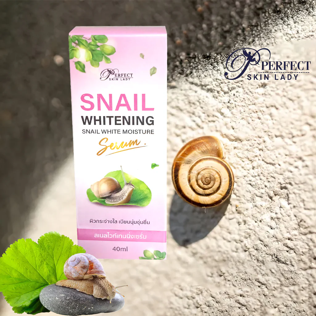 Perfect Skin Lady Snail Whitening Snail White Moisture Serum – 40ml - Image 8