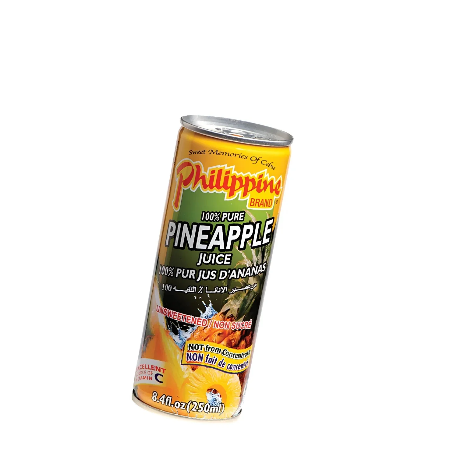 Philippine Brand 100% Pure Pineapple Juice – 250mL - Image 9