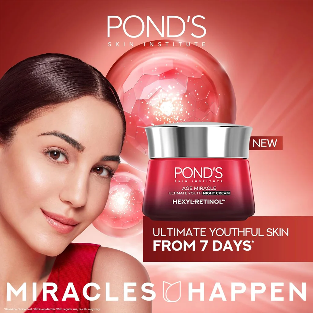 POND’S Age Miracle Ultimate Youth Night Cream – 50g - Image 7