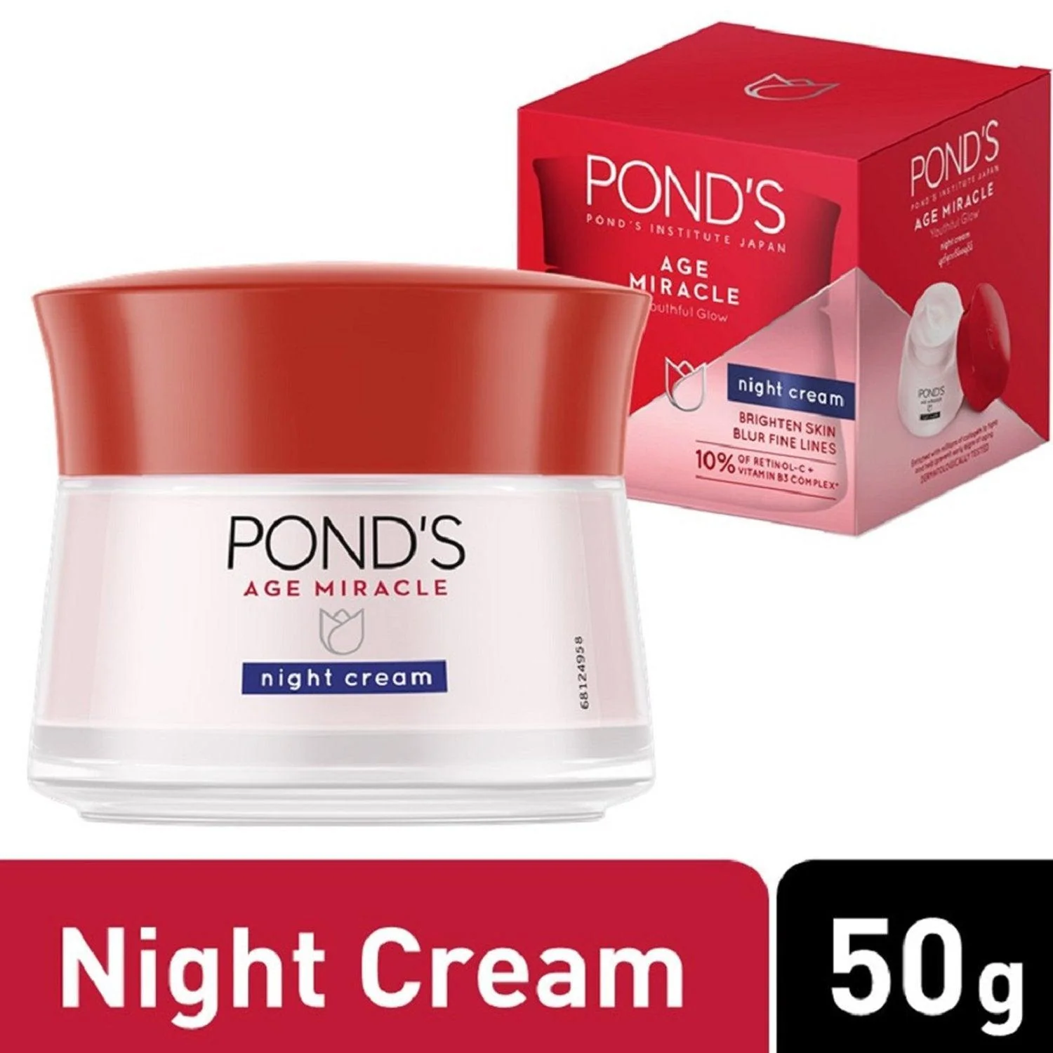 Pond's Age Miracle Youthful Glow Night Cream 50g