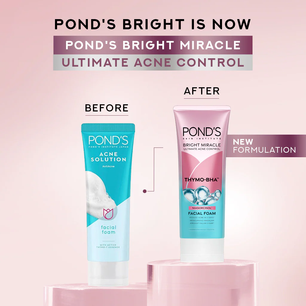 Ponds Ultimate Acne Control THYMO-BHA Facial Foam - 100g - Image 8