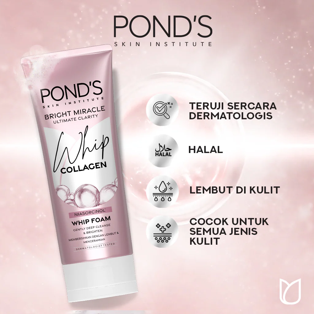 Ponds Ultimate Clarity Whip Collagen Whip Foam - 100g - Image 5