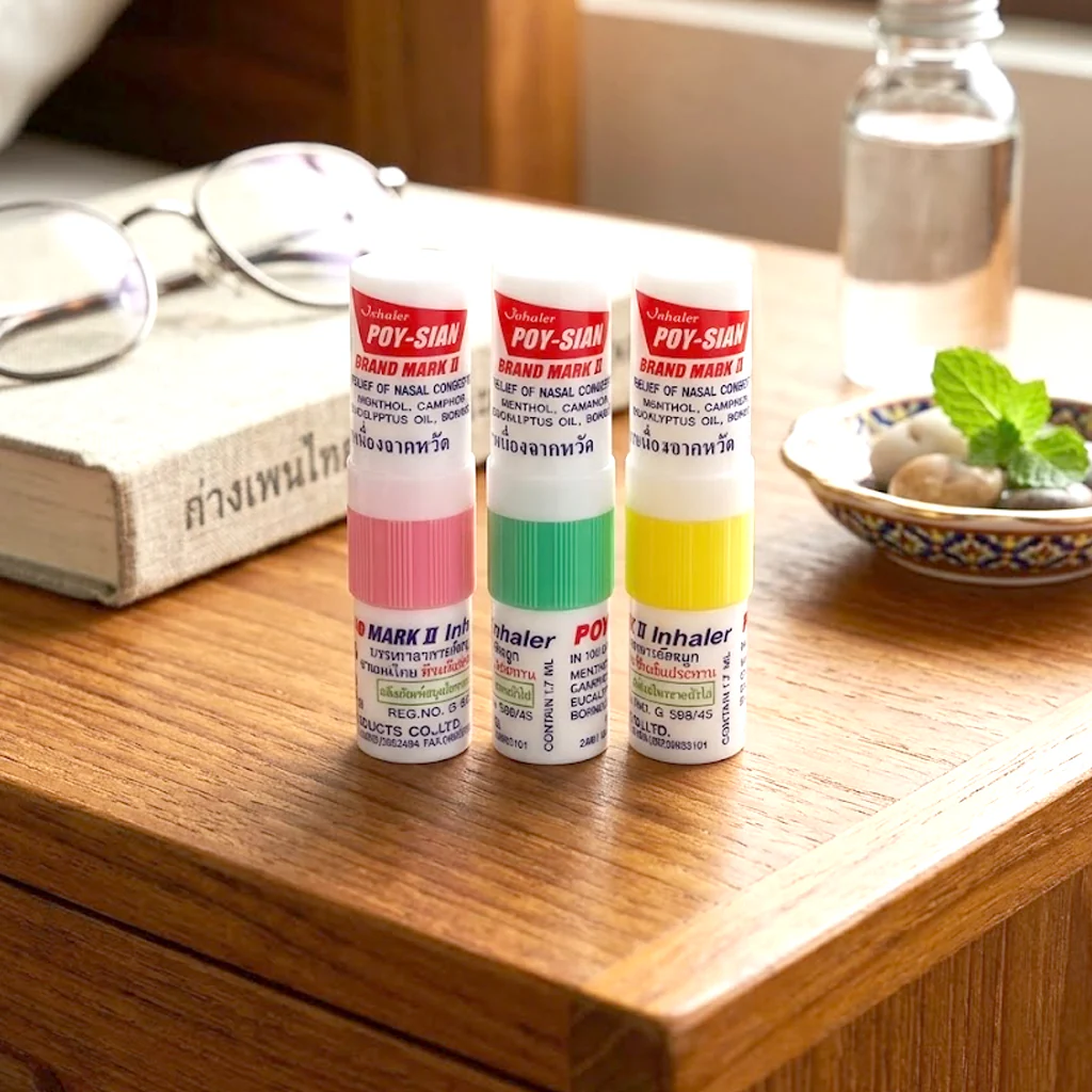 Poy-Sian Mark II Herbal Nasal Inhaler – 3 Pcs Combo - Image 2