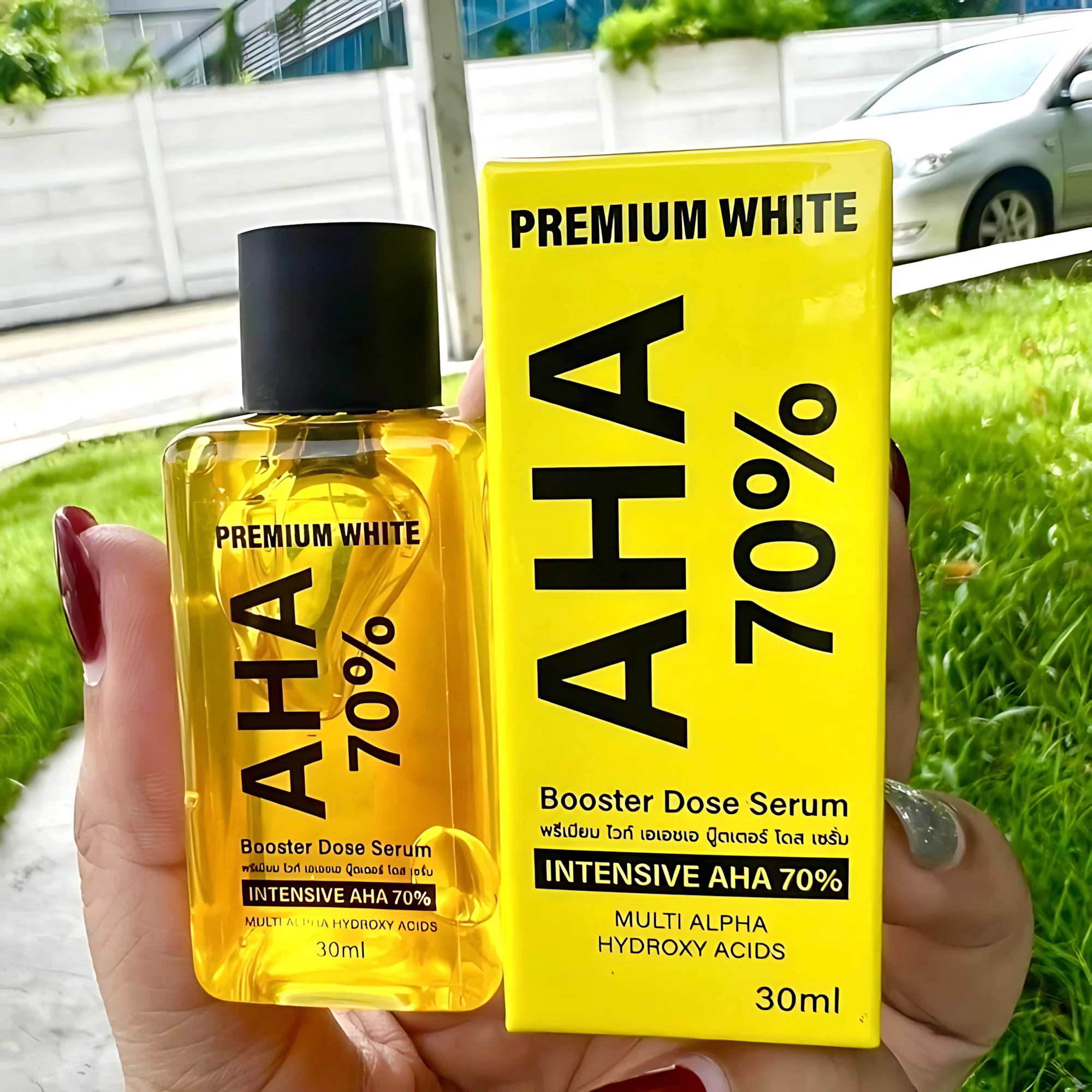 Premium White AHA 70% Booster Dose Serum – 30ml - Image 5