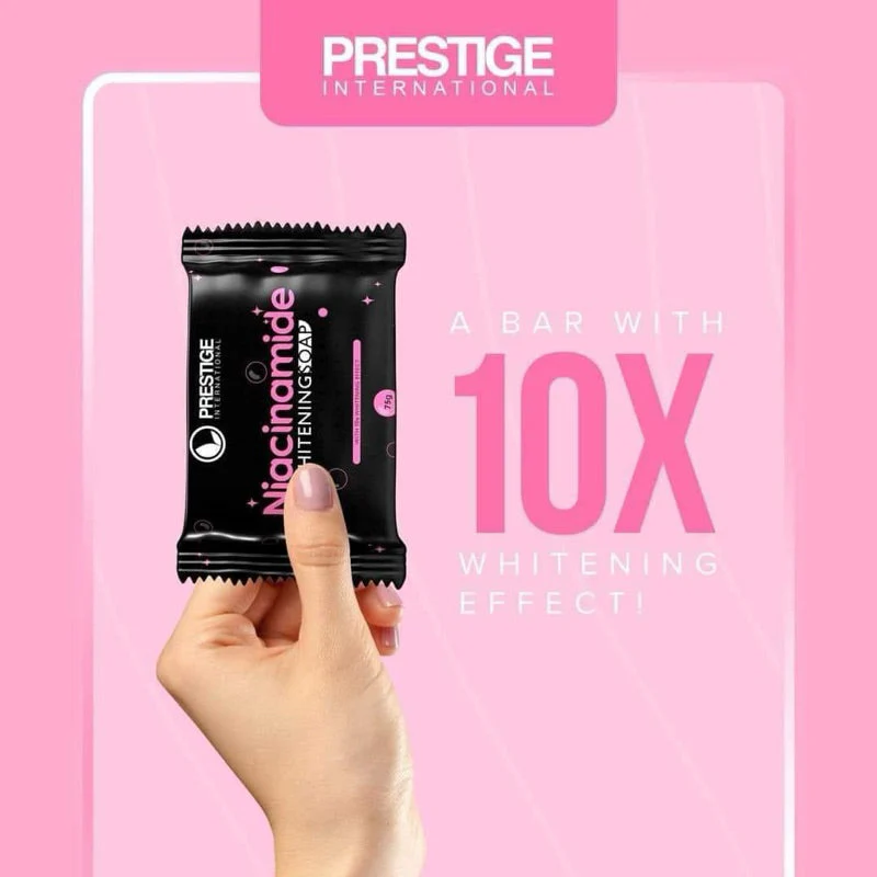 Prestige Niacinamide Whitening Soap - 75g - Image 8