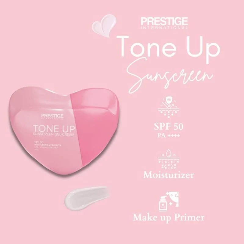 Prestige Tone Up Sunscreen Gel Cream Spf50 - 50g - Image 6