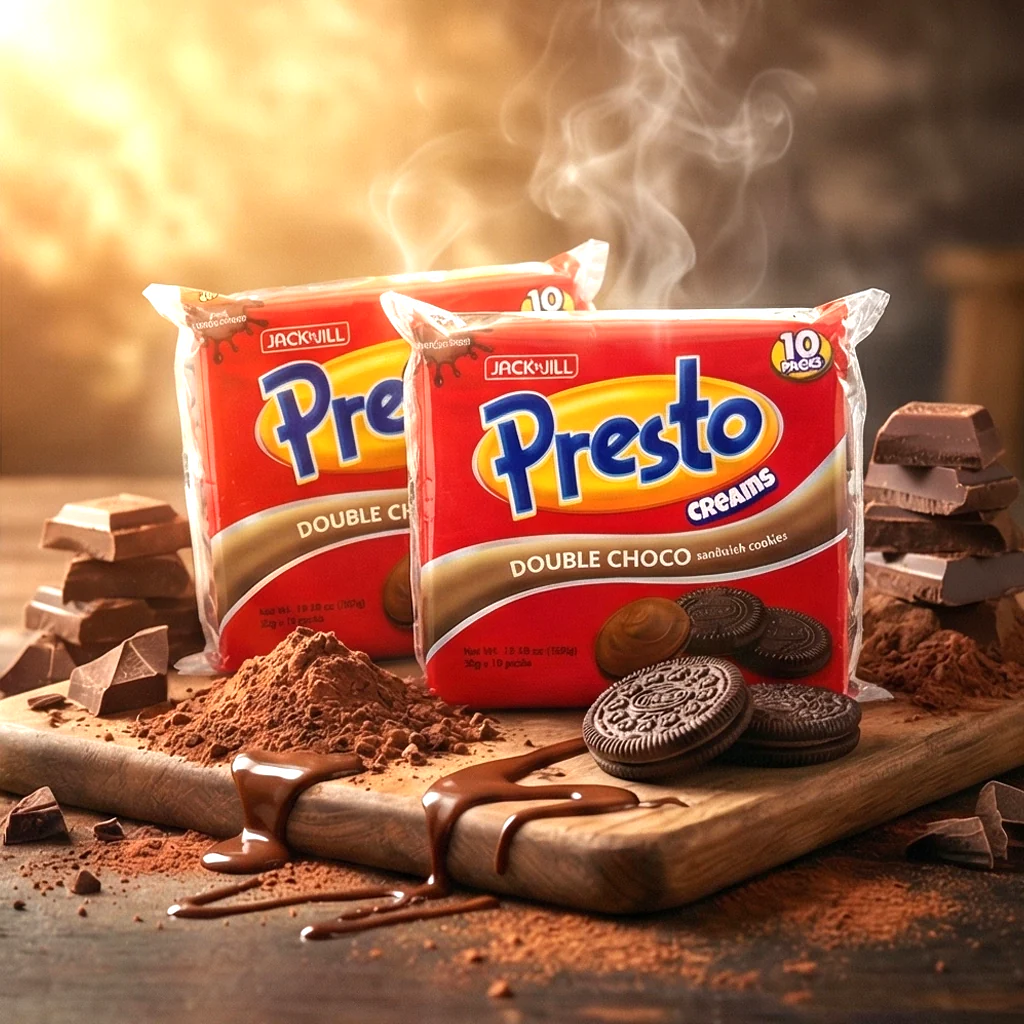 Presto Creams Double Chocolate Cookies – 30g x 10 (1+1 Combo Offer) - Image 4