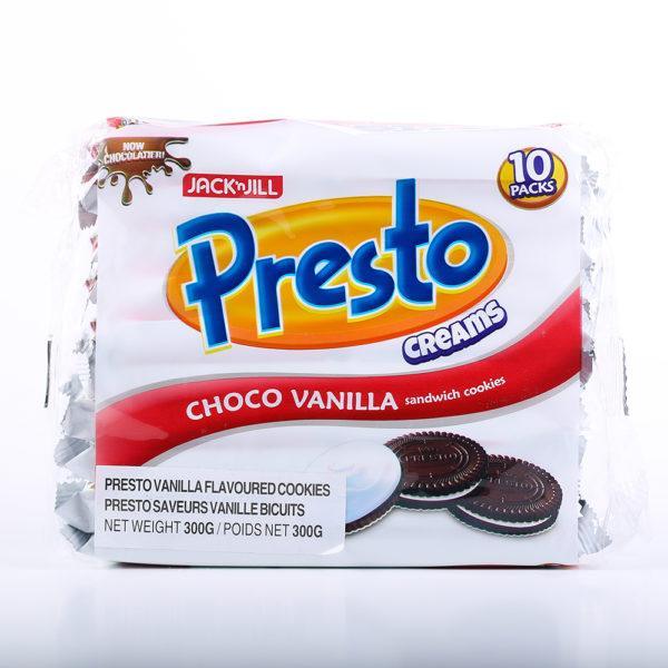 Presto Creams Vanilla 10x 30gm