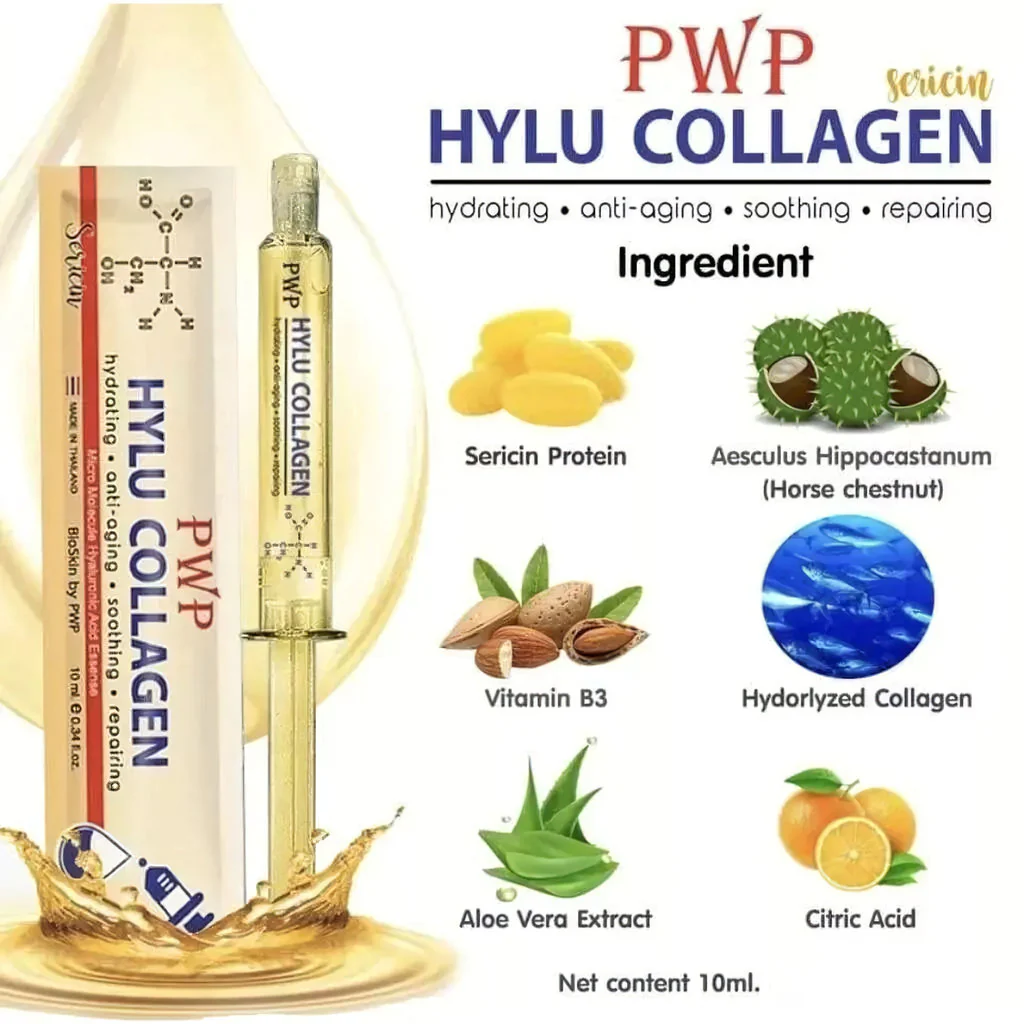 PWP Hylu Collagen Hydrating Anti-Aging Serum – 10ml - Image 8