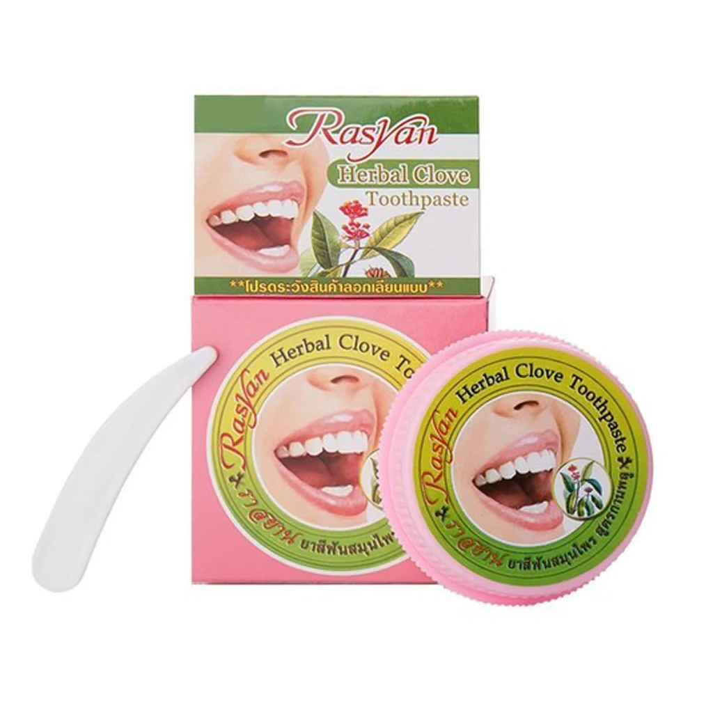 Rasyan Herbal Clove Toothpaste - 25g - Image 3