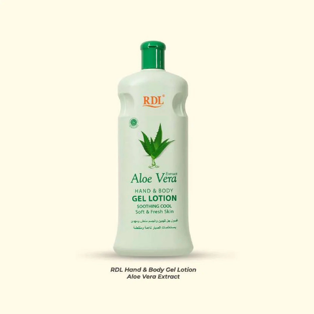 RDL Aloe Vera Extract Hand & Body Gel Lotion - 600ml - Image 6