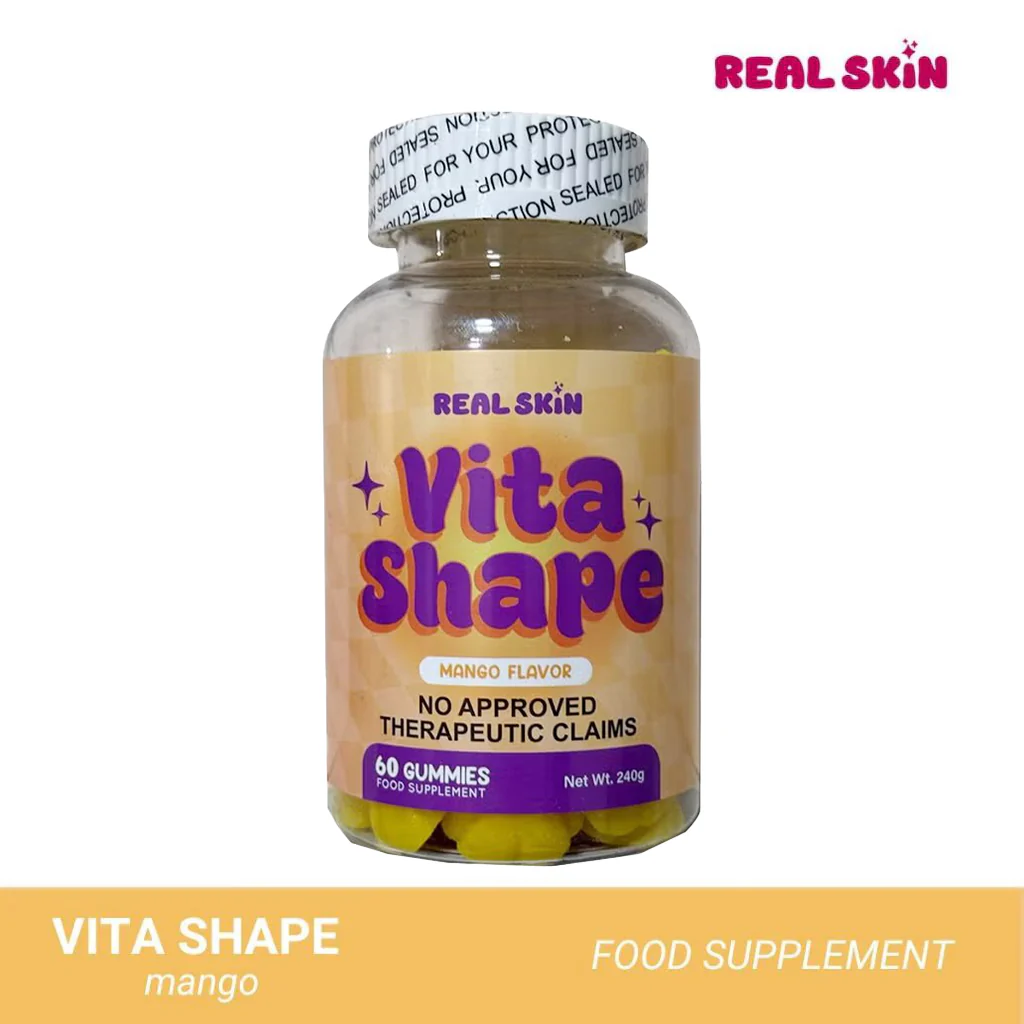 Real Skin Vita Shape Mango Flavor - 60 Gummies - Image 3