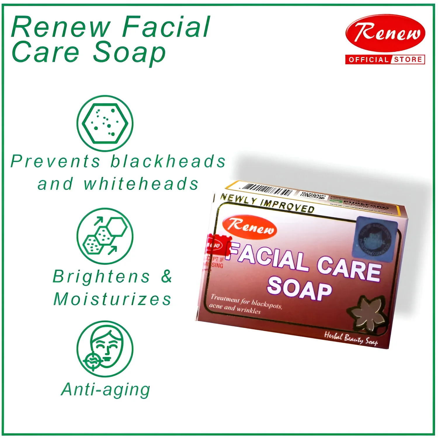 Renew Facial Care Soap -135g - Image 5