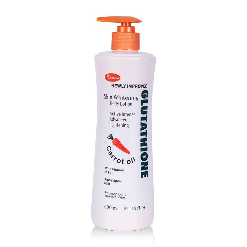 Renew Glutathione Carrot Oil Skin whitening Body Lotion 600 ml