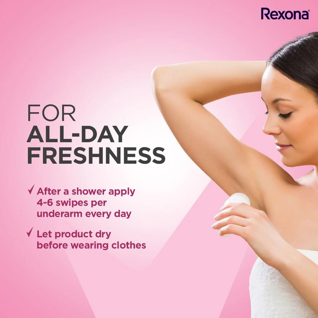 Rexona Powder Dry Roll-On Deodorant for Women – 50ml - Image 5