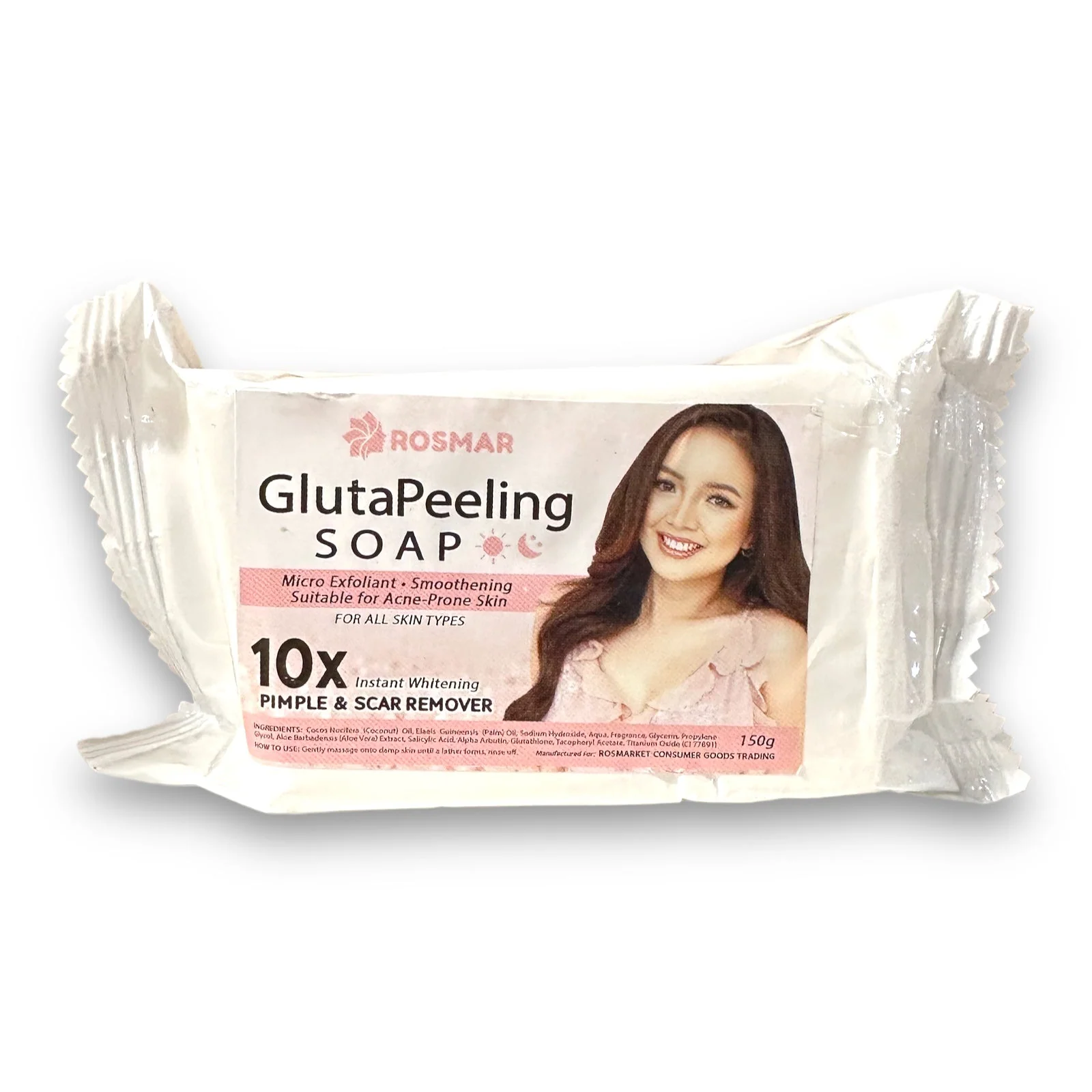 Rosmar Gluta Peeling Soap - 150g - Image 3