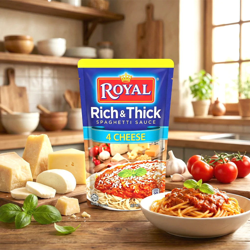 Royal Rich & Thick 4 Cheese Spaghetti Sauce – 900g - Image 8