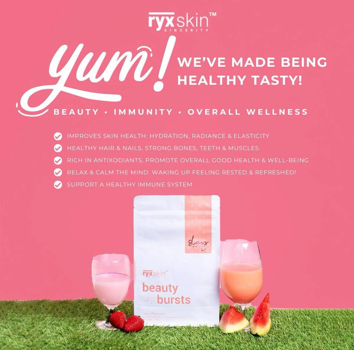 Ryx Skin Beauty Bursts Drinks - 180g - Image 7