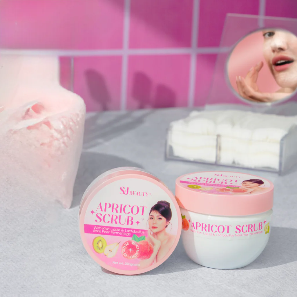 S&J Beauty Apricot Scrub – 250g - Image 8
