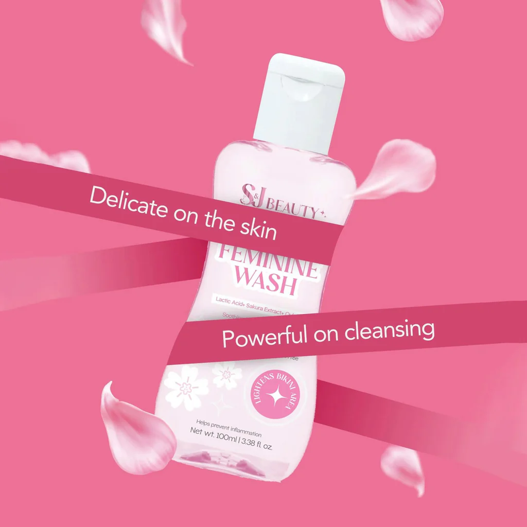 S&J Beauty Feminine Wash - 100ml - Image 10
