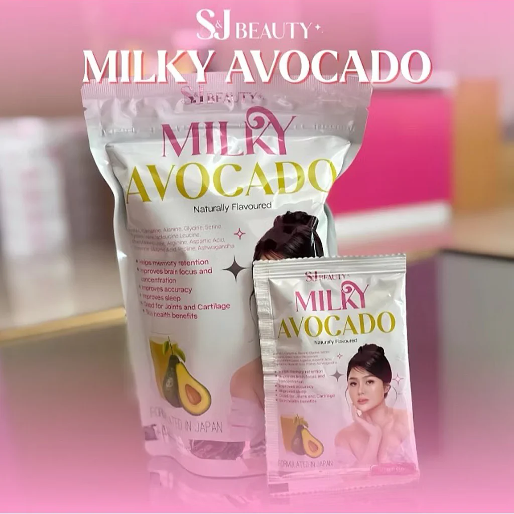 S&J Beauty Milky Avocado – 15g × 10 Sachets (150g Total) - Image 11