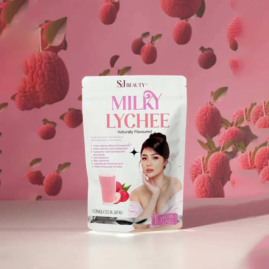 S&J Beauty Milky Lychee  15g × 10 Sachets (150g Total) - Image 4