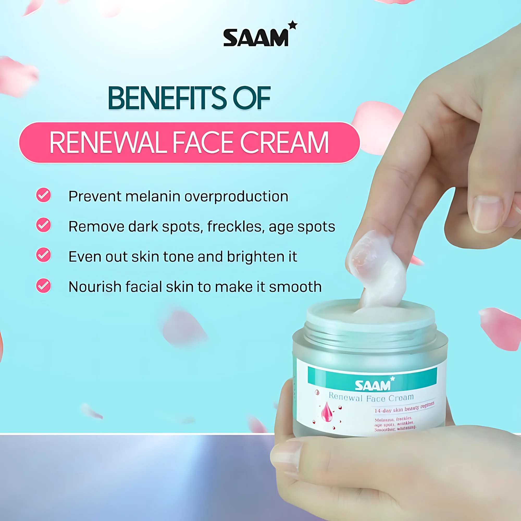 SAAM Renewal Face Cream – 50g - Image 6