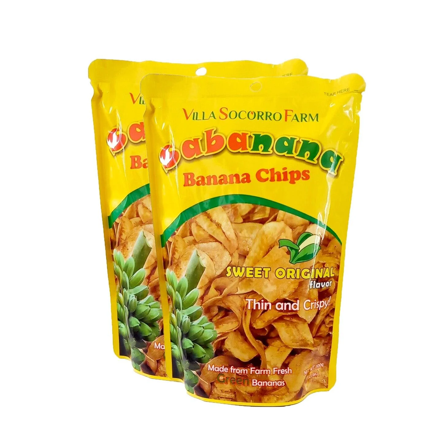 Sabanana Banana Chips - 2Pcs × 100g (Offer) - Image 2