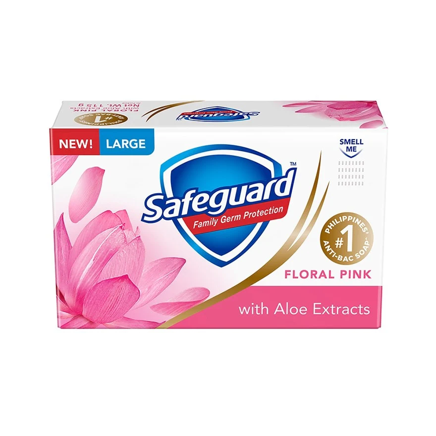 Safeguard Floral Pink With Aloe Extracts Soap - 115g