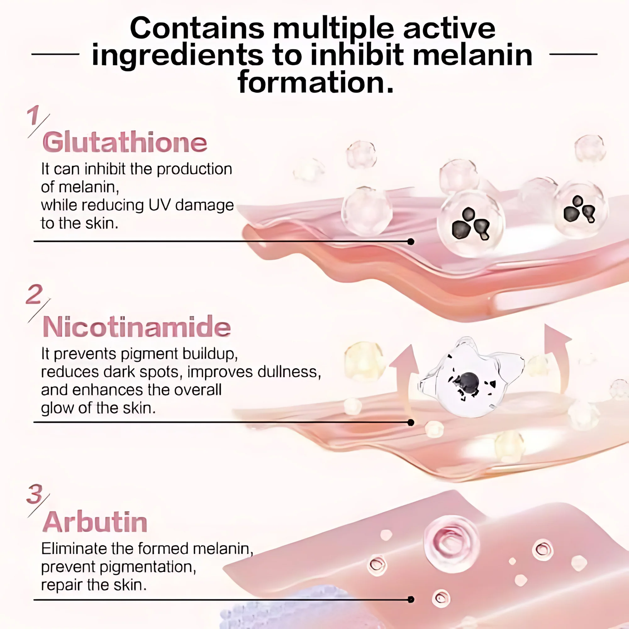 Saludent Brightening Sakura Brightening Glowing Cream SPF50 PA+++ – 100g - Image 3