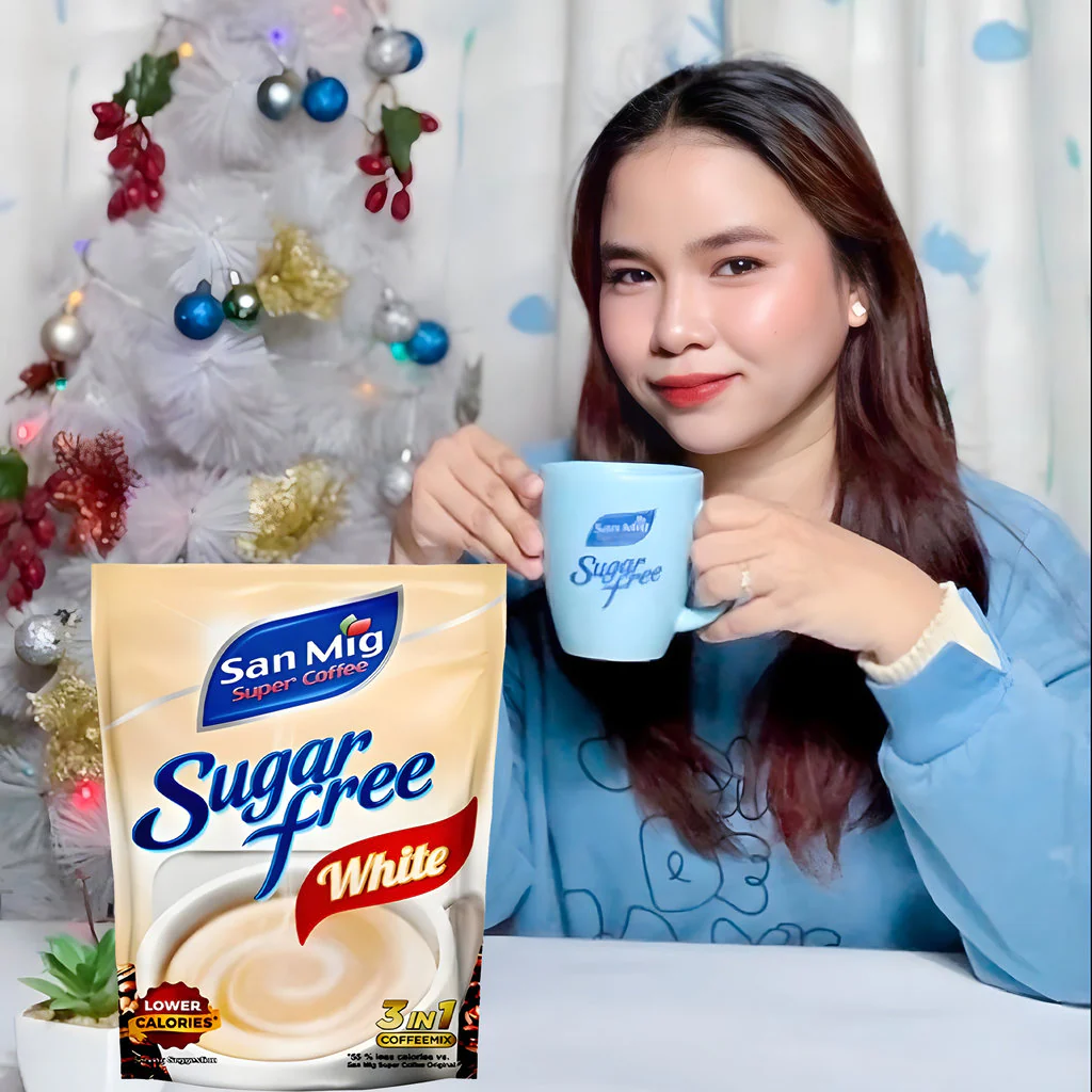 San Mig Super Coffee Sugar-Free White 3-in-1 Mix (10g x 10 Sachets | 100g Total) - Image 8