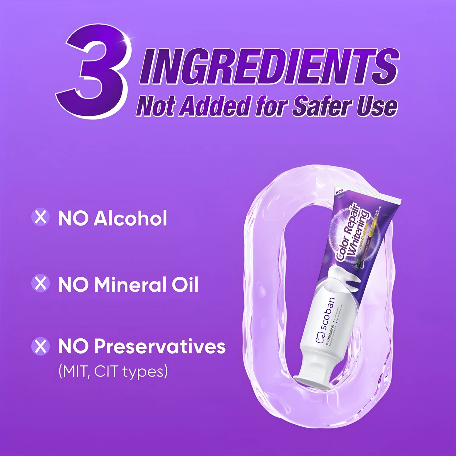 Scoban Color Repair Whitening Toothpaste – 150g - Image 6