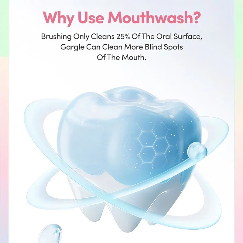 Scoban Mouthwash Refreshing Peach Flavor - 10ml × 20 Packs - Image 4