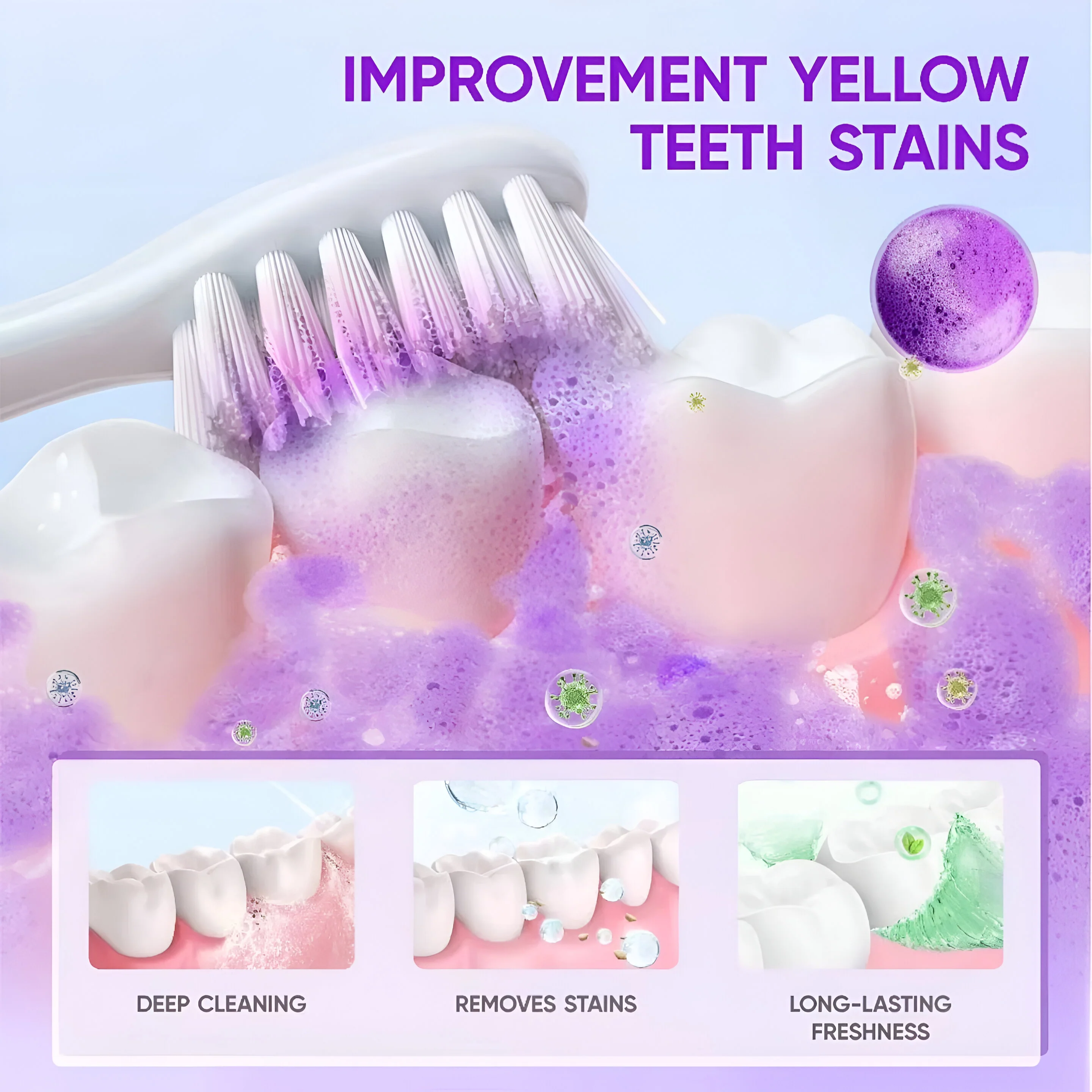 Scoban Purple Tooth Whitening Powder - 30g - Image 7