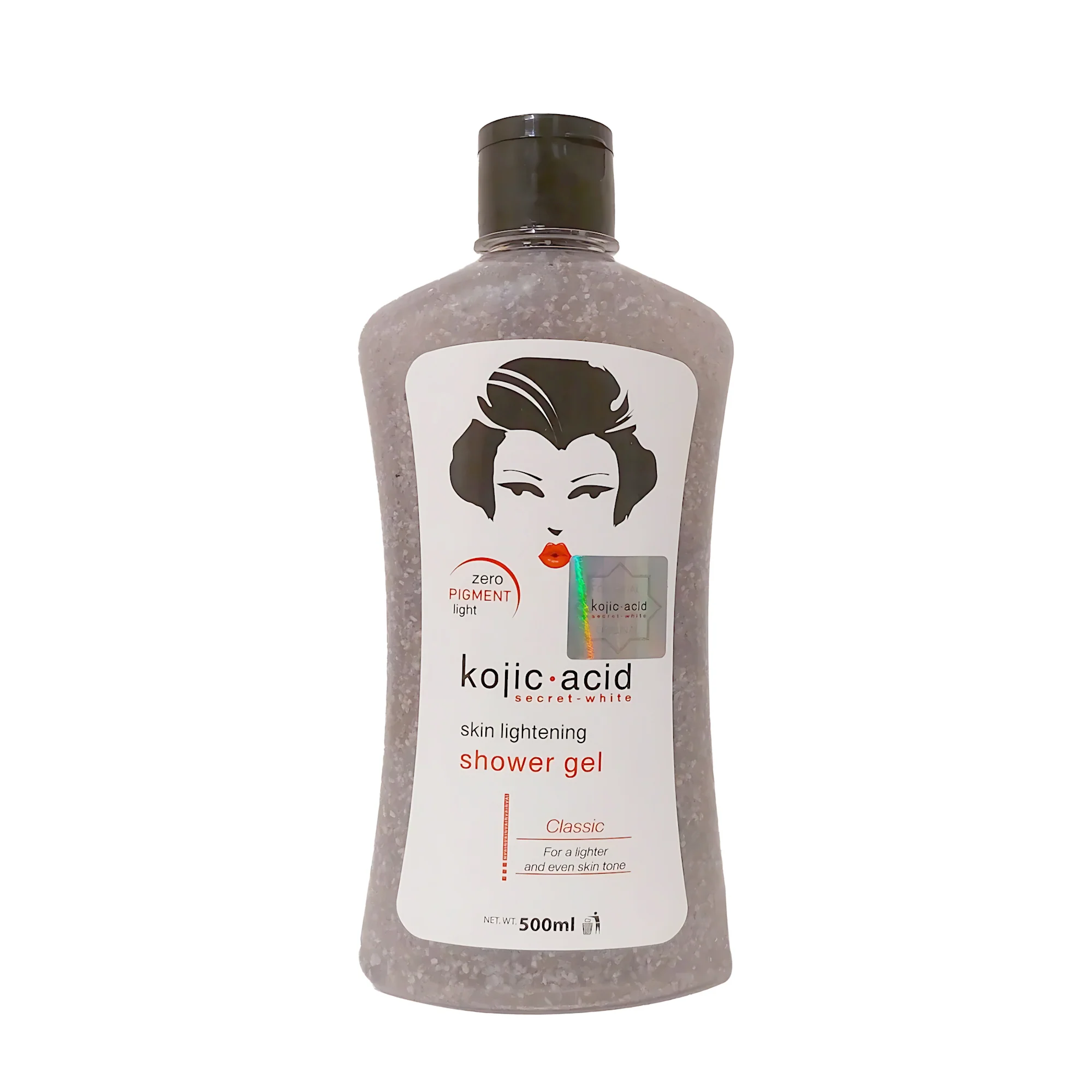 Secret White Kojic Acid Skin Lightening Shower Gel – 500ml - Image 3