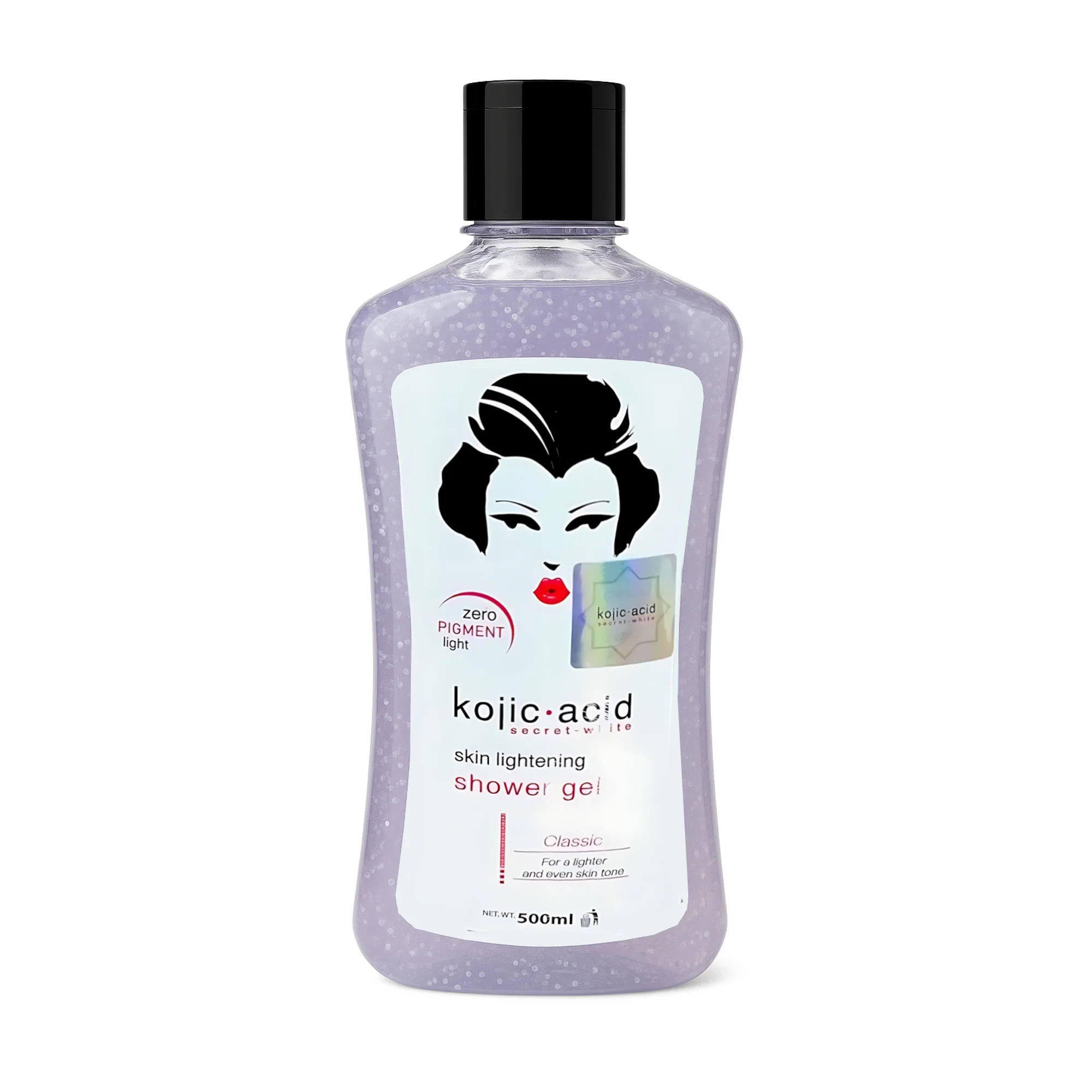 Secret White Kojic Acid Skin Lightening Shower Gel – 500ml - Image 5