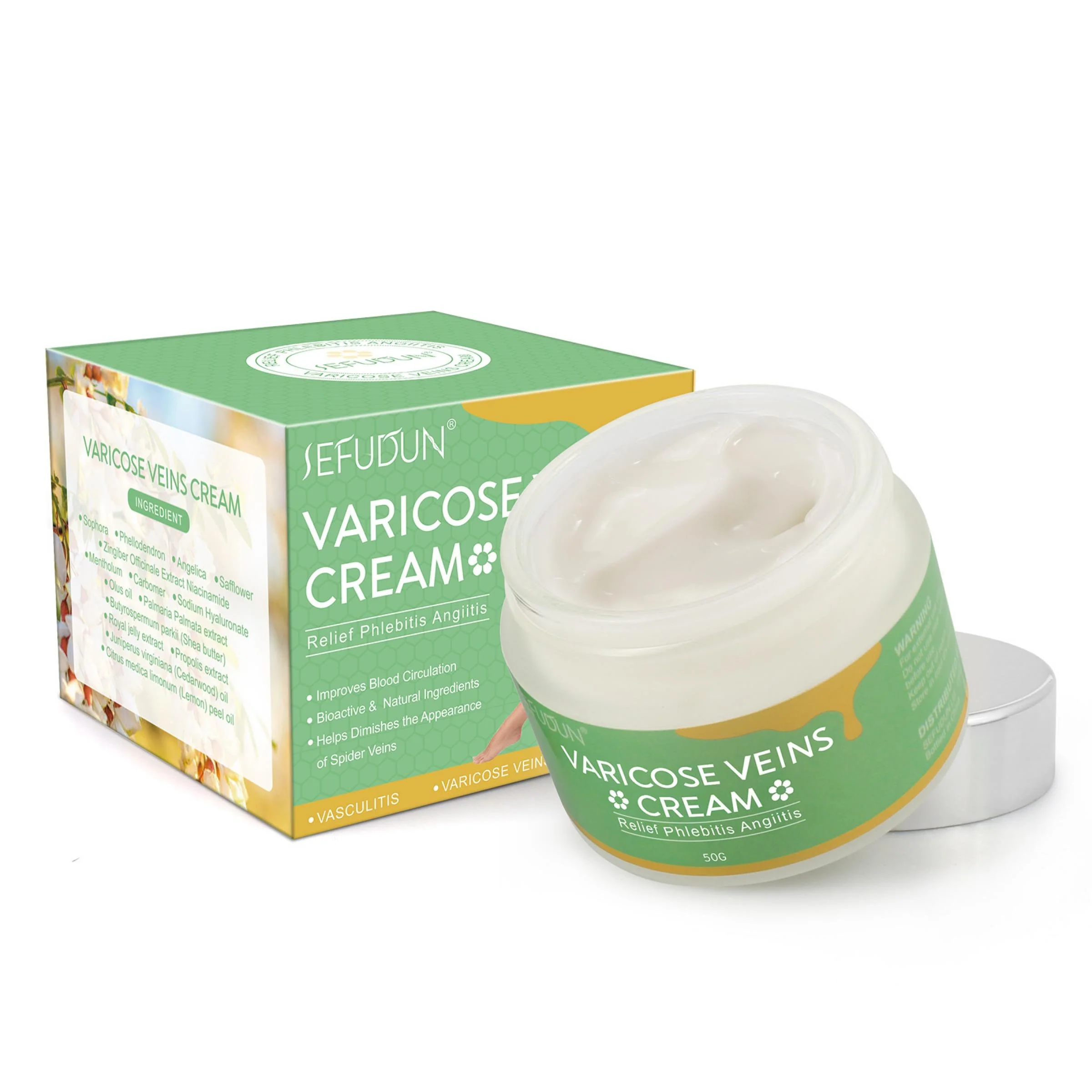 SEFUDUN Varicose Veins Cream - 50g - Image 6