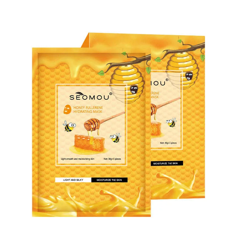 SEOMOU Honey Fullerene Hydrating Facial Mask - 25ml - Image 10