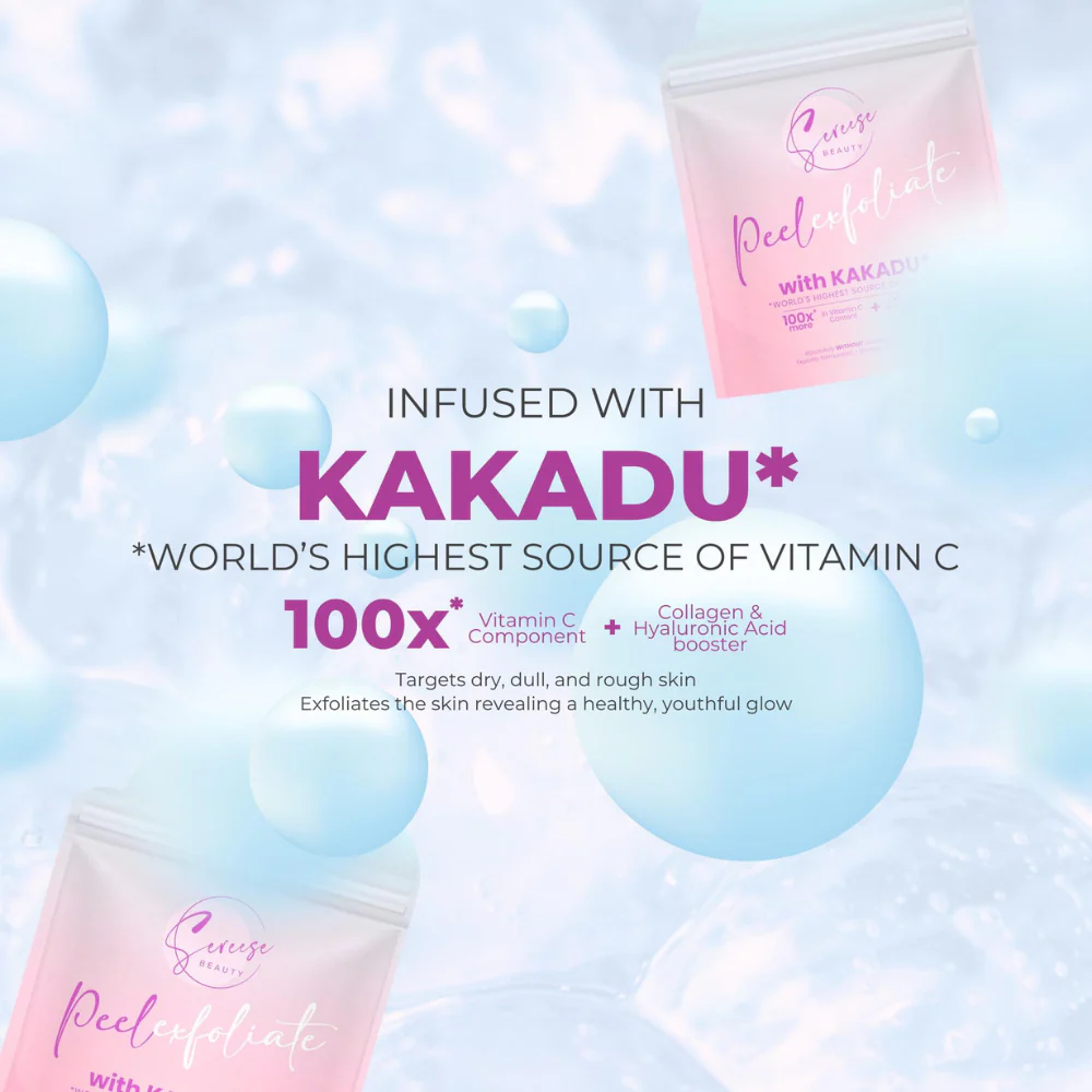 Sereese Beauty Peel Exfoliate Set With Kakadu - Image 2